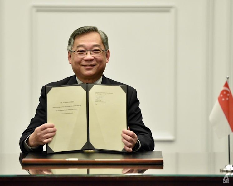 Singapore signs US-led pact on space exploration