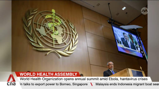 World Health Organisation opens annual summit amid Ebola, Hantavirus crises 