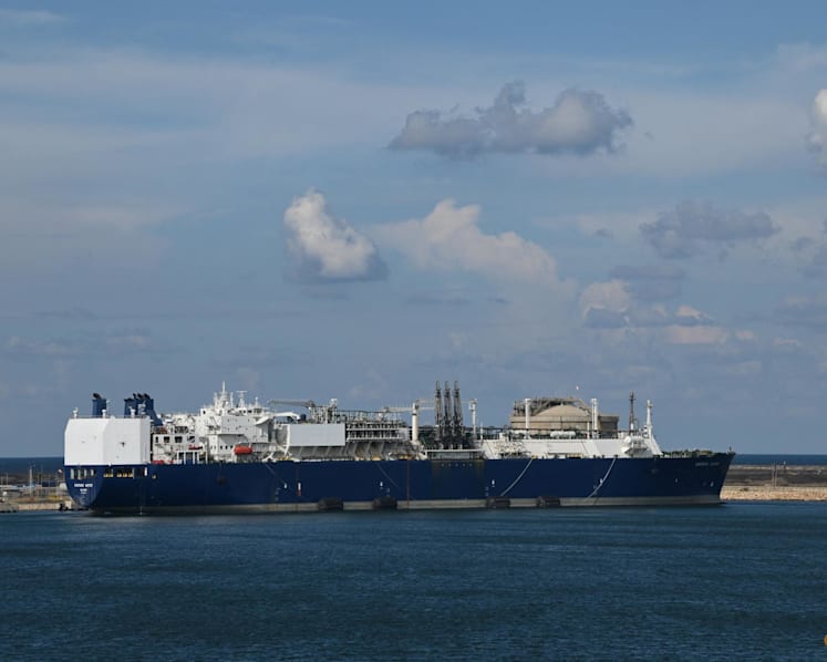 Egypt confirms drone caused fire on two gas vessels at Damietta Egypt confirms drone caused fire on two gas vessels at Damietta