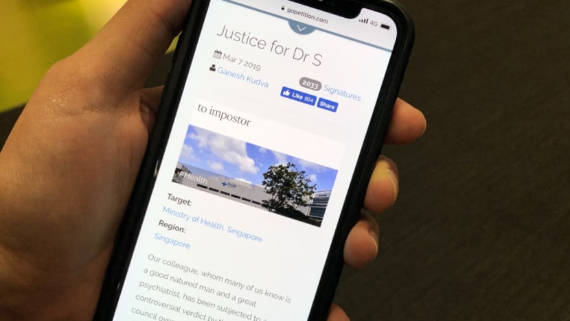 MOH looking into Singapore Medical Council ruling against psychiatrist who was fined S$50,000