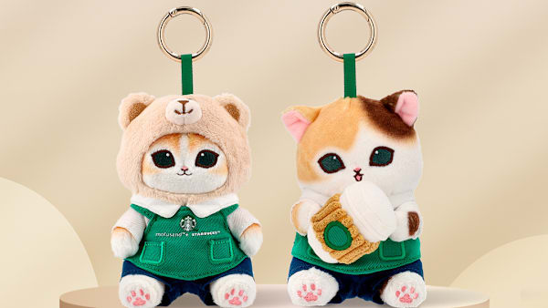 New Mofusand and Starbucks Singapore merchandise launching on Aug