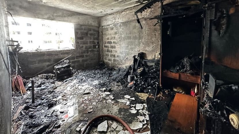 About 50 people evacuated after fire breaks out in Bedok flat About 50 people evacuated after fire breaks out in Bedok flat