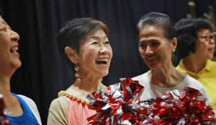 At 82, she dances, dresses as she wishes and dismisses her 'old-fashioned' critics
