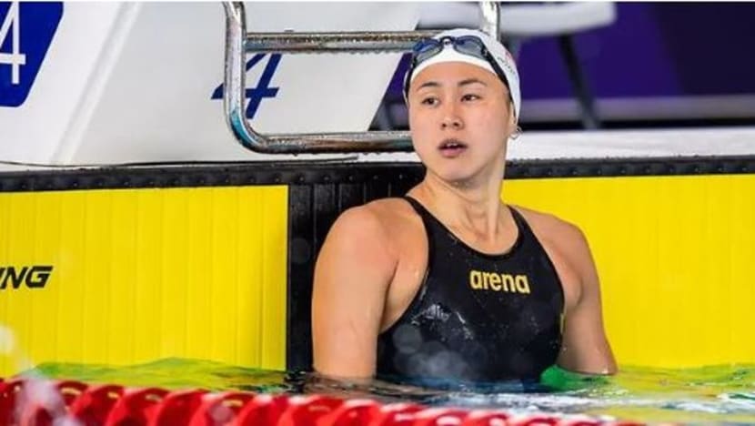 Perenang S'pura Quah Ting Wen cipta rekod baru Sukan SEA bagi acara gaya bebas 100m