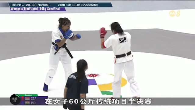 首次参加亚运会 张汇雯综合格斗晋级决赛争金
