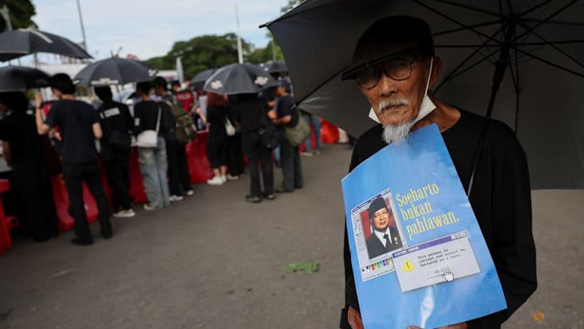 Indonesian activists rally against plan to name Suharto as national hero