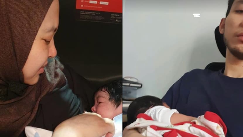 Pasangan asatizah ini sambut kelahiran anak dalam teksi di BKE