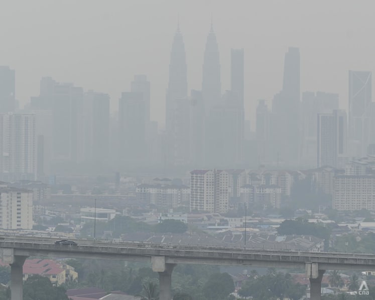 Haze worsens across Malaysia, with 38 areas recording unhealthy air quality 