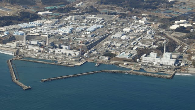 日本福岛第一核电站 启动第十次核处理水排海作业
