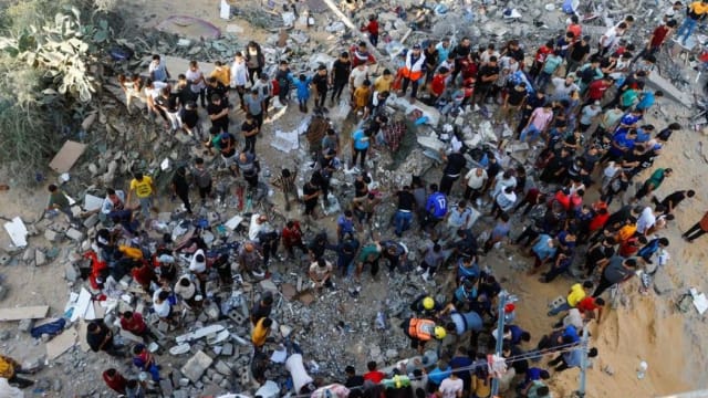 卡萨卫生部：以色列轰炸卡萨地带 死亡人数已增加到超过1万人