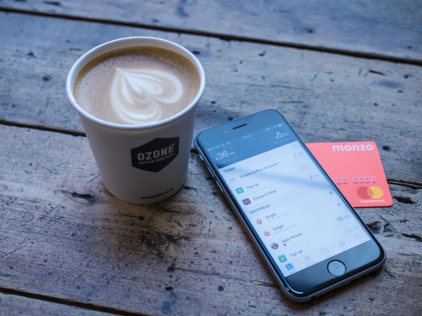 On Monzo’s app, a user’s expenditure is categorised into segments such as clothes, groceries, entertainment and transport, and monthly spending limits can be set for each category.