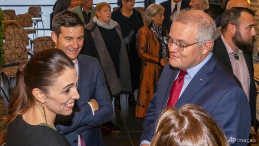 New Zealand hosts Australia's prime minister in first meeting since COVID-19 outbreak
