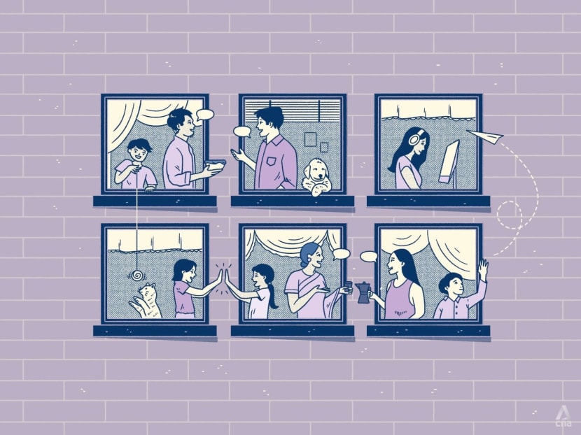 Good neighbours: A friendly wave each morning makes for a better day