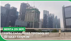 BERITA (29 Sep) | PSI SG capai paras tertinggi 167 setakat tahun ini