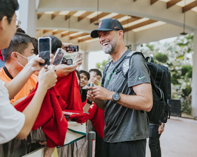 Liverpool arrive in Singapore for friendlies against Bayern Munich, Leicester City