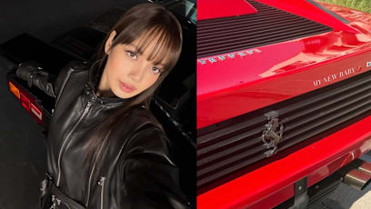 Blackpink’s Lisa Buys Classic Ferrari, Adding To Her Car Collection Reportedly Worth S$6mil
