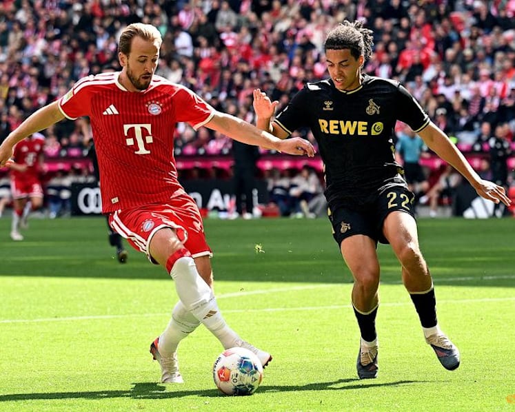Kane grabs hat-trick as champions Bayern crush Cologne 5-1 in season finale