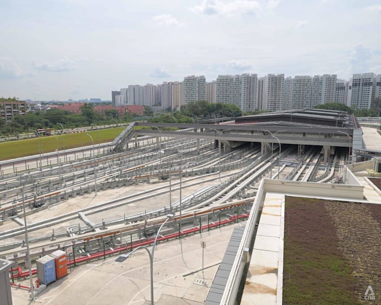 A first look at the expanded Sengkang-Punggol LRT depot
