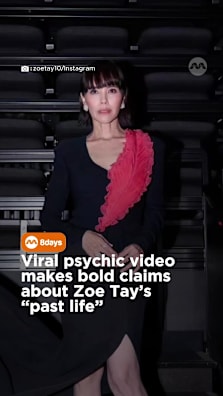 What else did the medium say about the actress’ past and present life? #8dayssgLocalEnt  #8dayssg #ZoeTay #psychic #viralvideo 