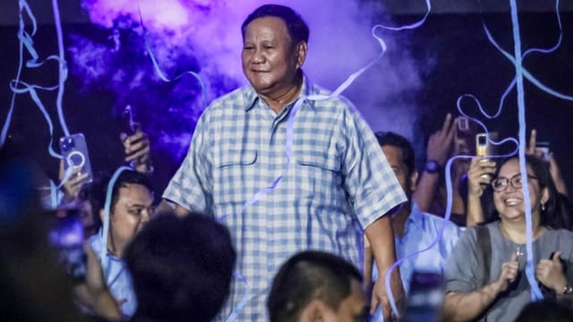印尼大选目前计票结果 普拉博沃将以较大优势胜选