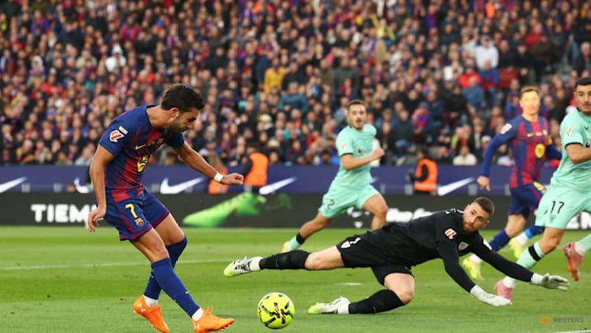 Barcelona mark Camp Nou return with 4-0 rout of Athletic Bilbao