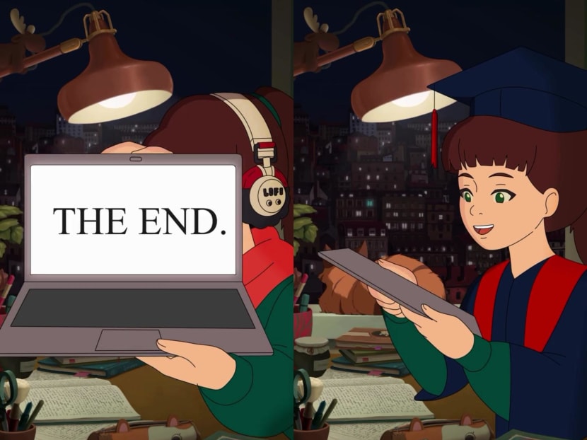 Popular online sensation Lofi Girl says she 'finally finished' all her homework after studying nonstop for 8 years