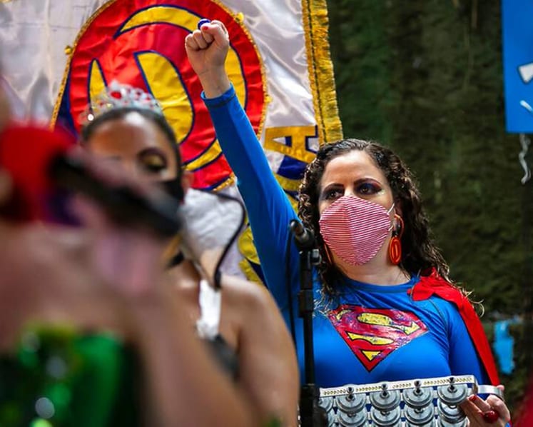 Rio's Carnival goes online, fans scattered across internet instead of dancing in the streets 