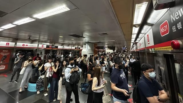 地铁南北线轨道发生故障 车程延误15分钟