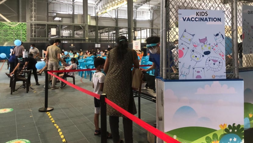 Operating hours of joint testing and vaccination centres, children vaccination centres extended to 7pm on Saturdays: MOH