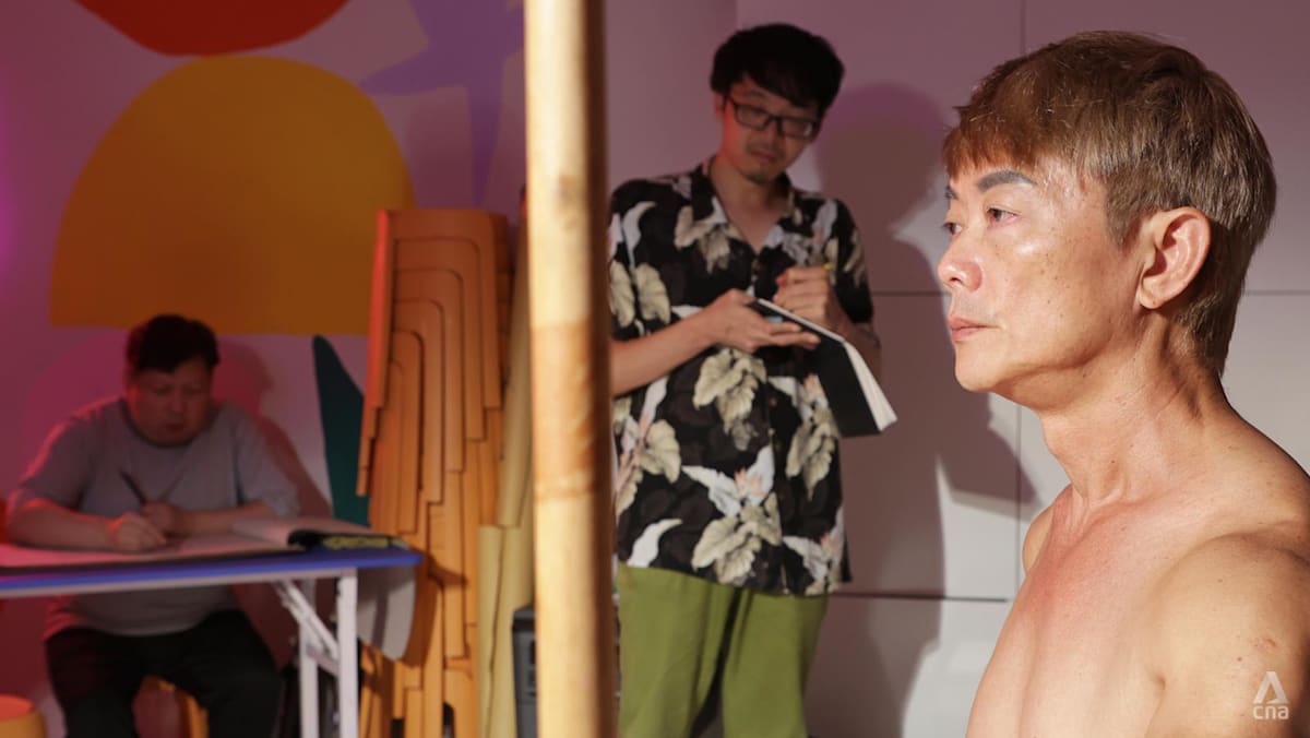 Up Close: The 'legendary' nude model who's posed for generations of artists in Singapore