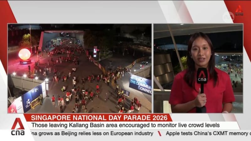 Singapore National Day Parade 2026: Crowds ease at National Stadium, no incidents reported