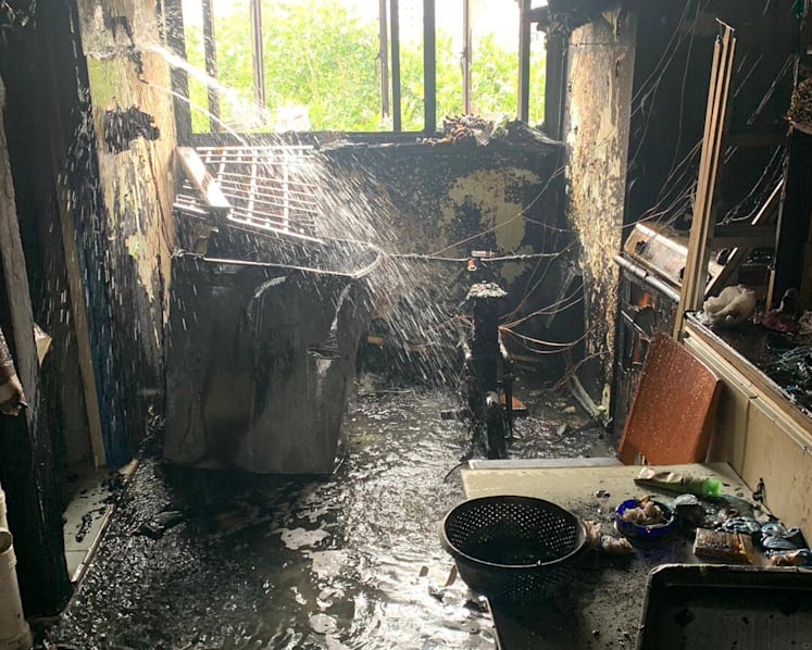 Two hospitalised, 40 flee homes after two PMD fires break out on the same day