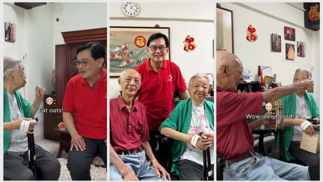 王瑞杰向九旬老夫妇讨教长寿秘诀 正能量视频引热议
