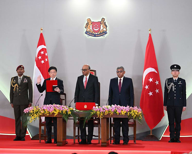 Watch: Swearing-in ceremony for PM Lawrence Wong and Cabinet