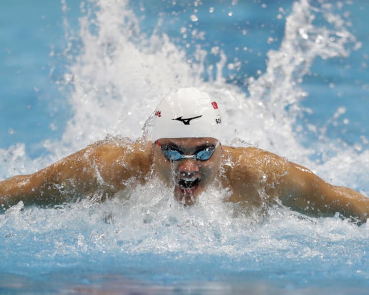 World C'ships: Joseph Schooling makes 100m fly final with time of 50.78s