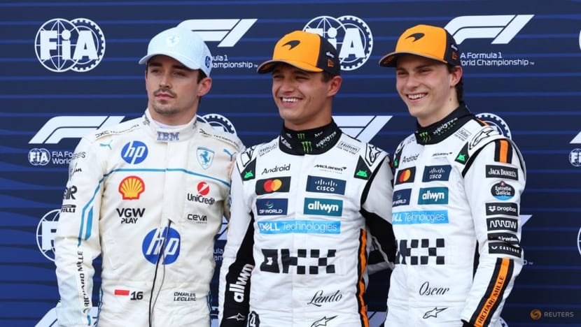 Norris beats Leclerc to Monaco pole, Hamilton demoted