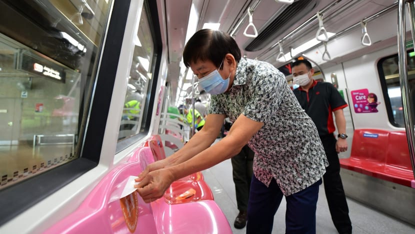 Safe distancing stickers, markers to be gradually removed from public transport after circuit breaker: LTA