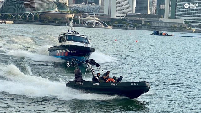 模拟水中爆炸和商船遇袭 精锐防卫海军表演亮点曝光