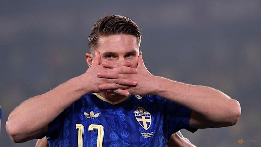 Gyokeres hat-trick sends Swedes through to World Cup playoff showdown with Poland