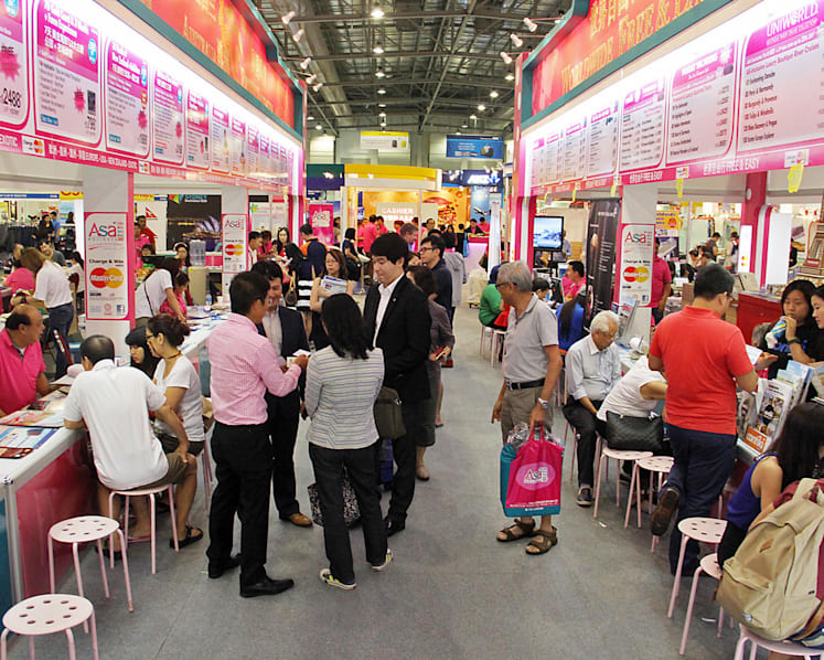 Smaller crowd at NATAS fair, but vendors are upbeat