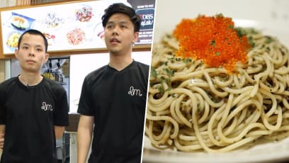 Ex-Restaurant Chef Opens Stall Selling $6 Truffle Pasta Beside Fiancée’s $3.20 A Bowl Prawn Mee Shop