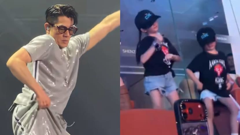Father-Daughter Dance Off? Aaron Kwok's Daughters Praised For Having Moves Like Their "Dancing King" Daddy