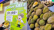 FairPrice’s annual S$1.95 durian sale returns across 3 weekends at 3 locations