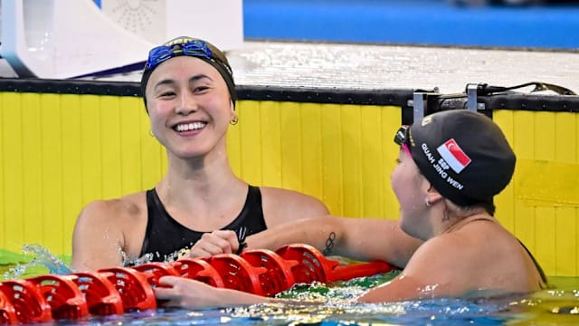 时隔两届东运后重返巅峰 柯婷文50米蝶泳摘金牌