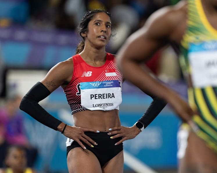 Singapore's Shanti Pereira finishes eighth in Commonwealth Games 200m final