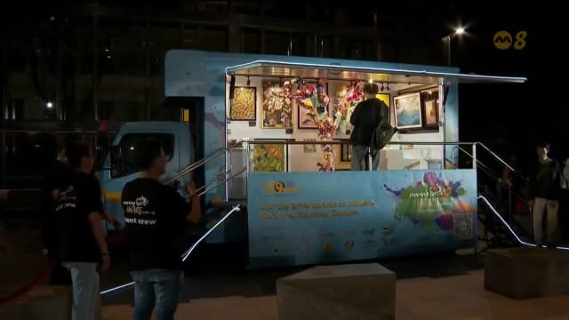黄丝带计划8月起首次通过流动艺术车 举办巡回艺术展