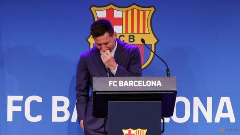 Air mata, tepukan gemuruh iringi pemergian Messi dari Barcelona Air mata, tepukan gemuruh iringi pemergian Messi dari Barcelona