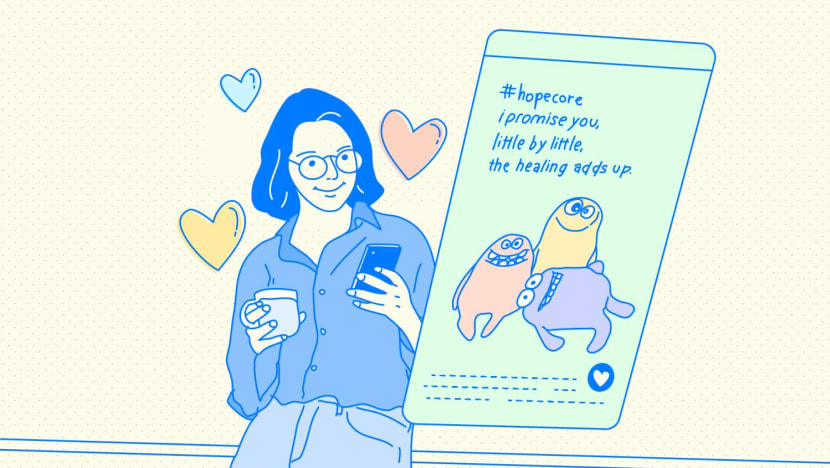 Gen Zen: Frequent doses of positive content can be comforting, but does such 'hopecore' really improve one's mental health?