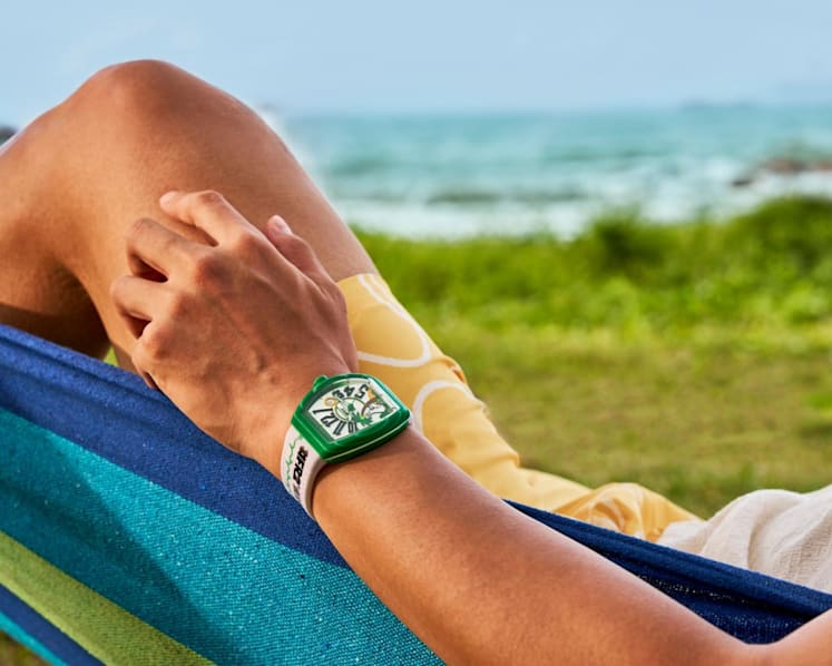 Franck Muller and #FR2 unveil latest Vanguard Beach Limited Edition in summer hues