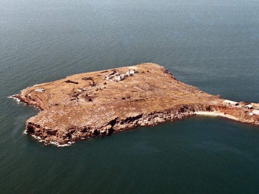Snake Island in the Black Sea.